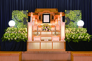 白木祭壇